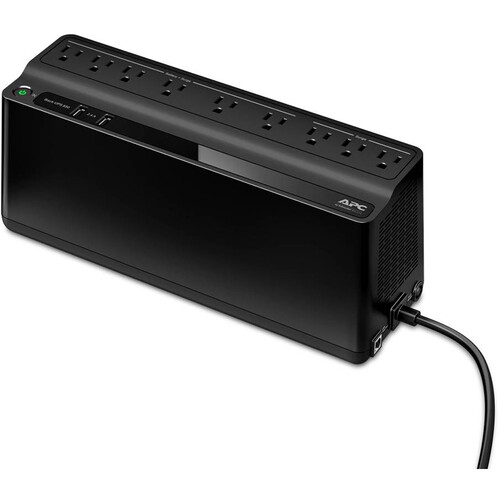 APC Back-UPS 850VA, 520W/450W (Region Dependent), Off-Line, 8/9 Outlets, USB Charging, RBC17