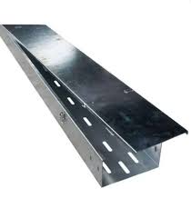 Cable Tray Cover, 250mm (10"), 2–3m Length, Steel (Galvanized/Painted), 0.9–1.2mm Thickness, Snap-On/Cover Clamp Fastening