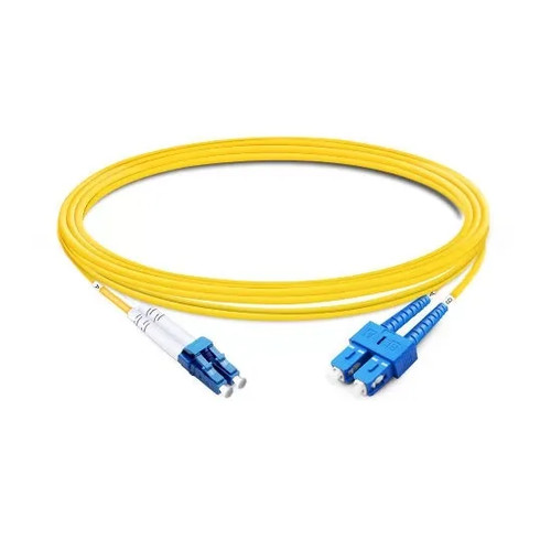 1M-10M LC UPC to SC UPC Duplex OS2 9/125 LSZH Single Mode Fiber Patch Cord FTTH