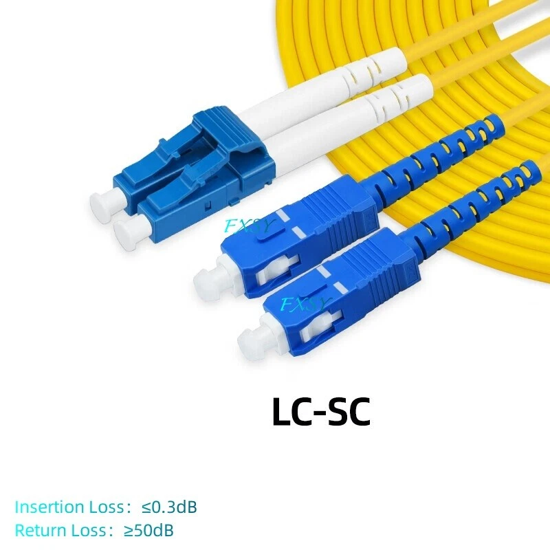 Fiber Optic Patch Cord Sc-Lc Sm/Mm 5Mtr Singlemode OS2 Upc