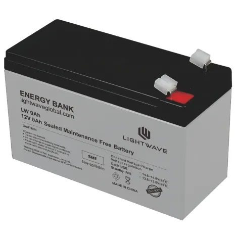 Lightwave 12V 9Ah Battery|LW-12V-9AH