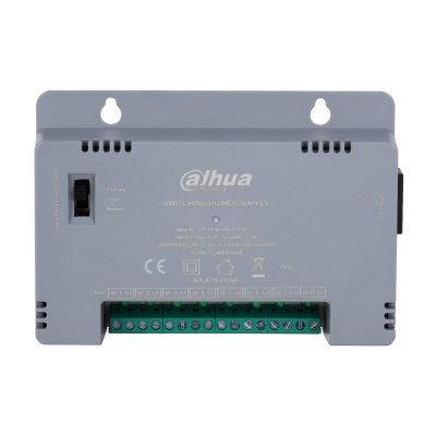 Dahua DH-PFM344D-8CH-BS, 8-Channel CCTV Power Supply, 12V/13.5V/15V Adjustable, 60W Total (Official), Wall-Mount, CE