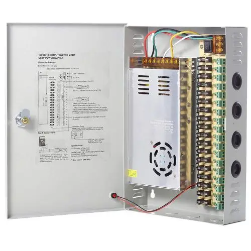 Switching Power Supply, CP-360-30A, 360W 12V 30A,  90–264V AC Input, Adjustable Output, Hiccup Protection