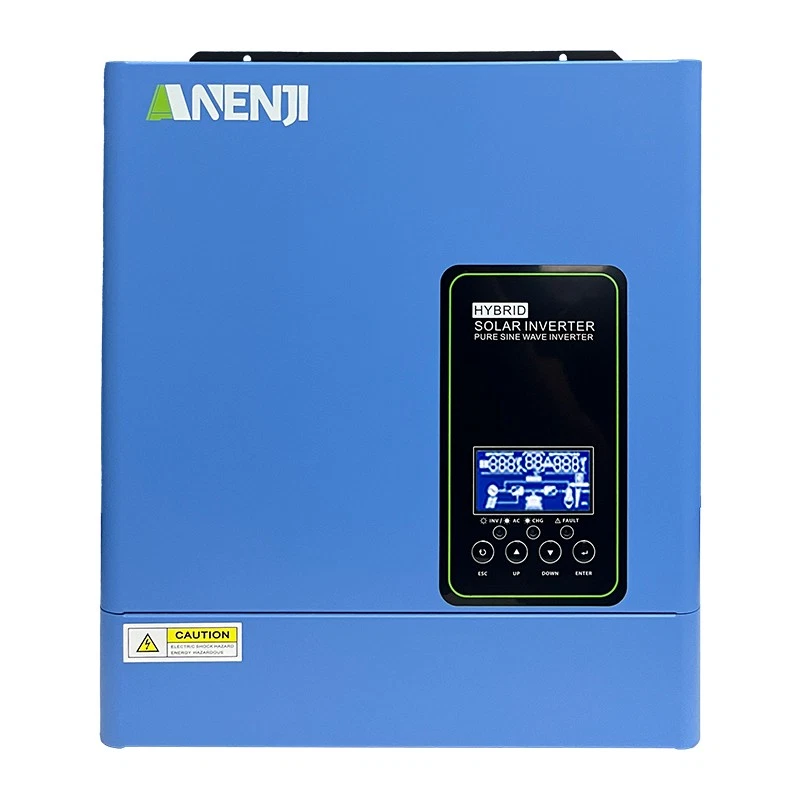 ANENJI Solar Inverter 12VDC 1000va/100W Hybrid off-Grid Inverter.