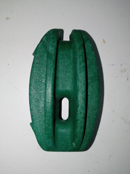 Super Ultra Strainer Insulator Plastic Green.