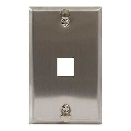 Telephone faceplate 1port