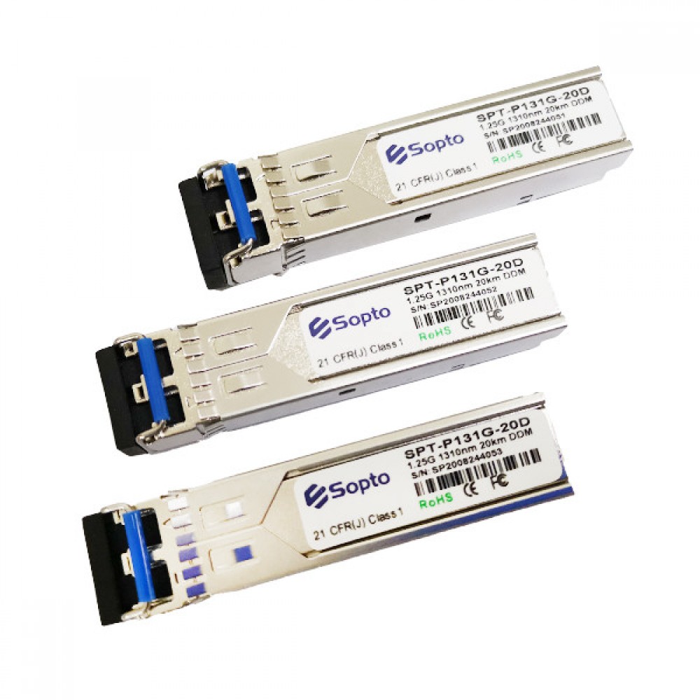 1.25G SFP Optical Transceiver Module (Single-Mode) SPT-P131G-20D
