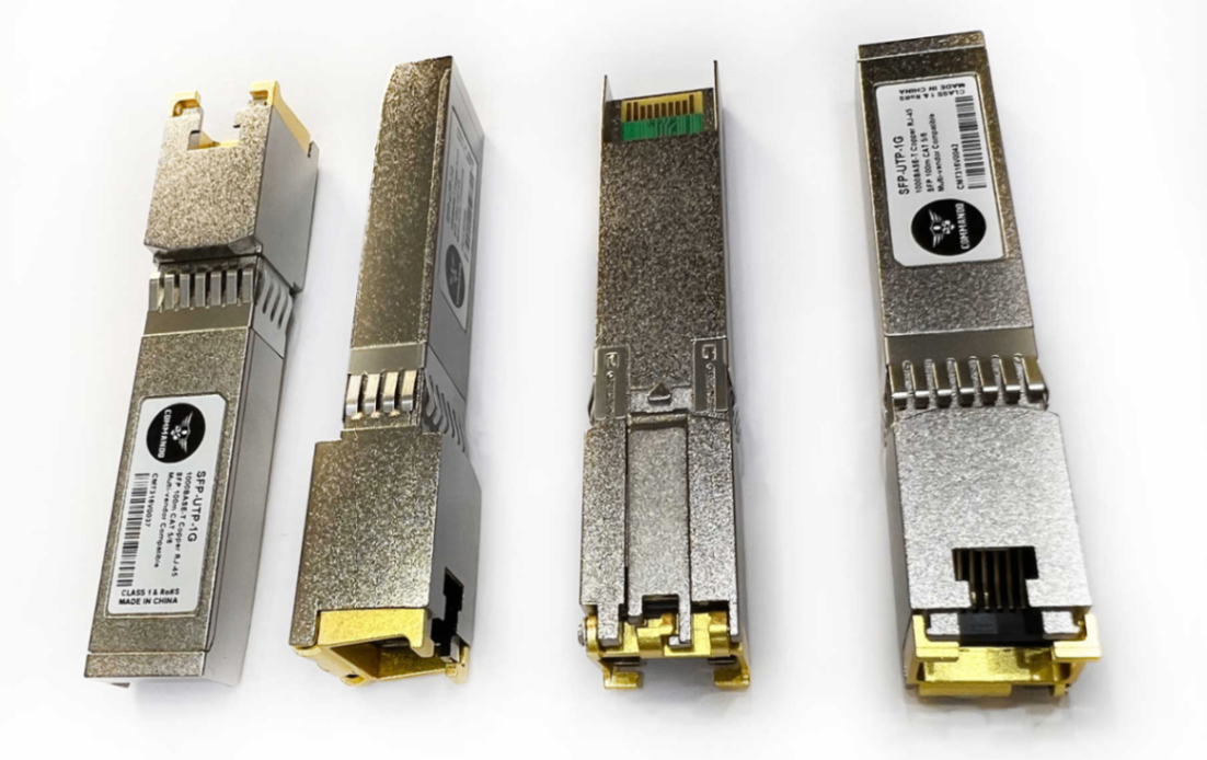 COMMANDO SFP-UTP-1G, 1000BASE-T Copper RJ45 SFP, 1.25Gbps, 100m, Cat 5/6, 3-Year Warranty