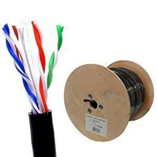 D-Link Cat 5e FTP Outdoor Cable (NCB-5EFOBLR-305), 305m, 24 AWG Solid Copper, UV PVC