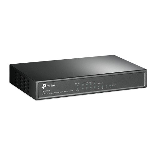 Tp-Link DES-1008PA-8-Port Desktop Switch with 4 PoE ports