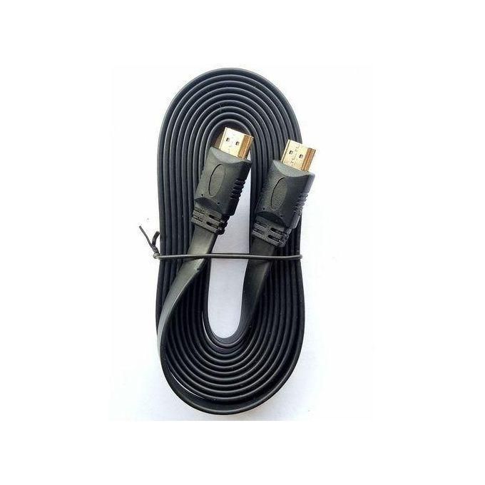 HDMI Cable 3M Round, HDMI 2.0, 4K@60Hz, 18Gbps, Gold-Plated, ARC/HEC Support