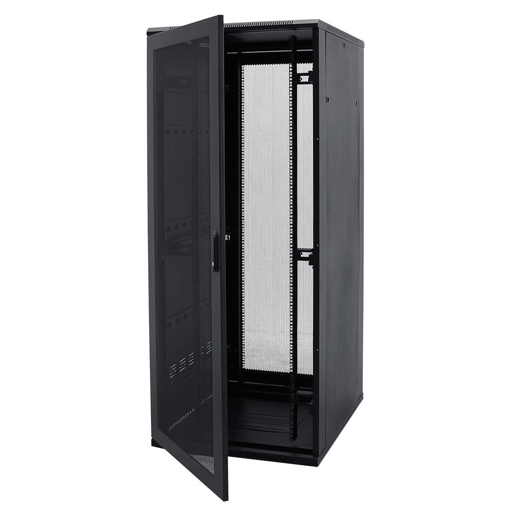 Standard 27U floor mount rack with glass door 800×800×1400(VST-FS8827)