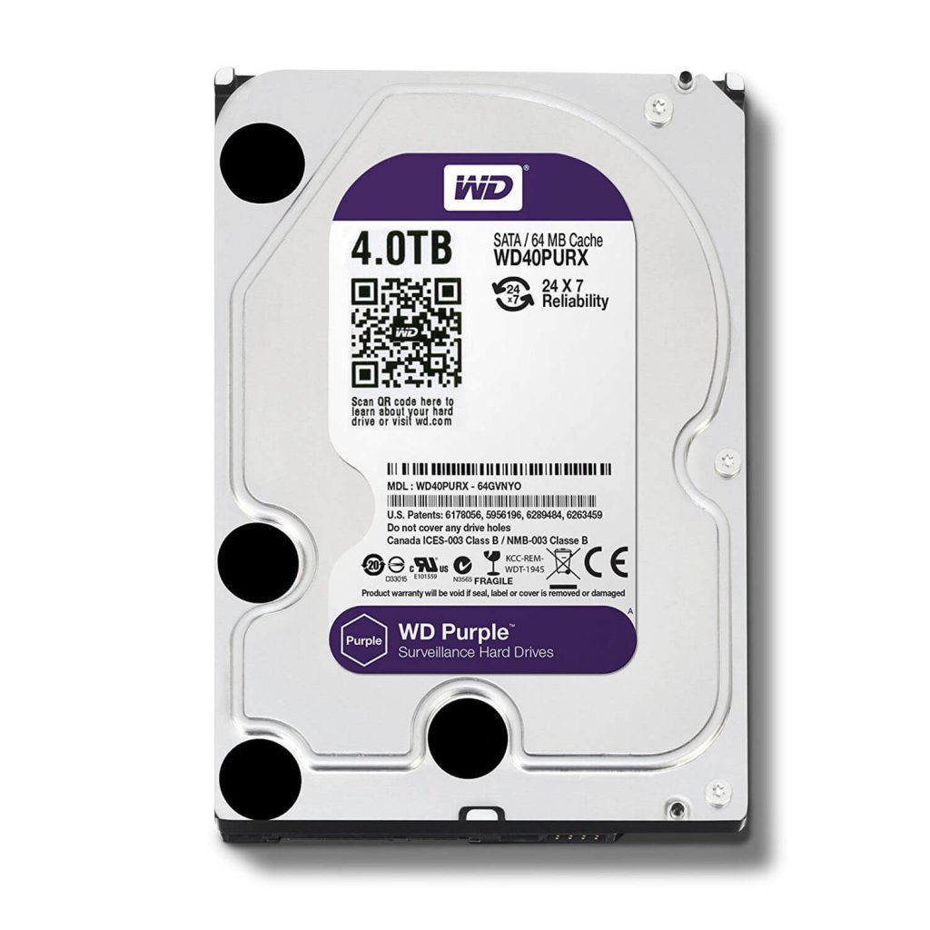 Western Digital WD Purple 4TB (WD40PURZ / WD40PURX)