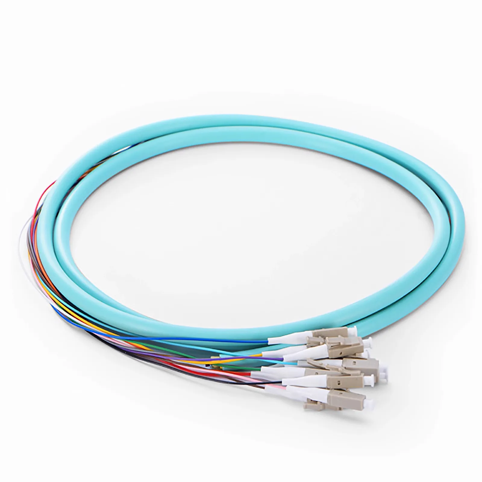 LC OM4 Pigtail Fiber Optic Cable 1M