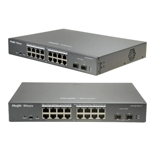 Ruijie RG-ES218GC-P. Switch PoE