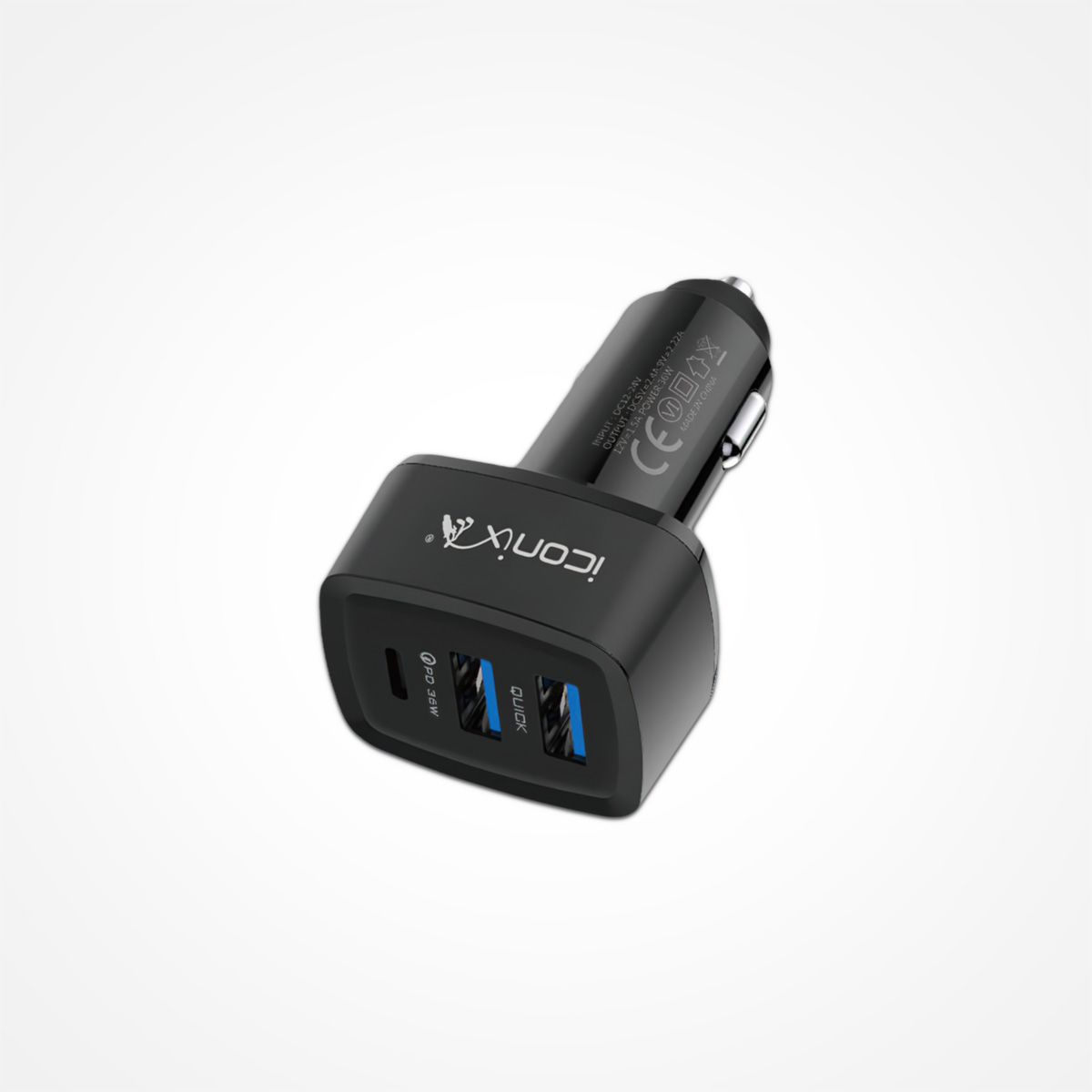Iconix IC-CC1715 Car Tech 35W Car Charger IC-CC1715