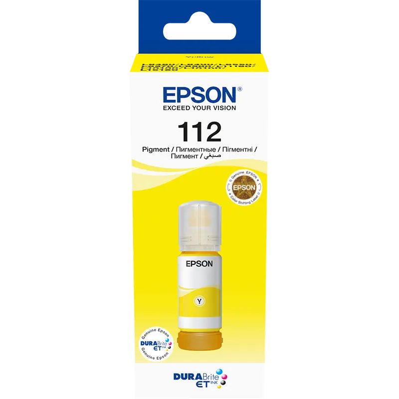 Epson 112 Yellow Ink Cartridge 112