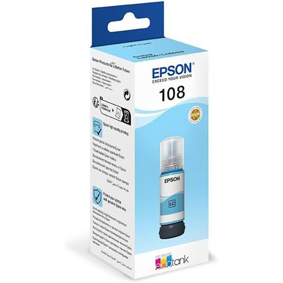 Epson 108 Cyan Light Ink 108