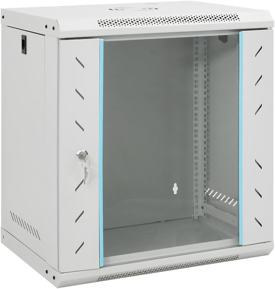 VIDA XL 12U Cabinet 530*400I Wall Mount Cabinet.