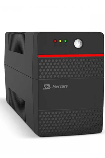 Mercury Maverick 1050VA, 1050VA/630W, Offline with AVR, 140–300V Wide Input, 2× Universal Sockets, 9Ah Battery, USB