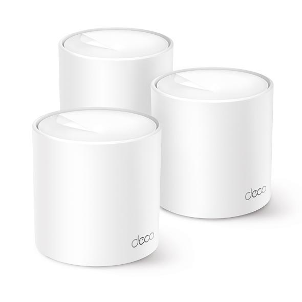 TP-Link Deco X10 (3-Pack) AX1500 Dual-Band Mesh Wi-Fi 6 System