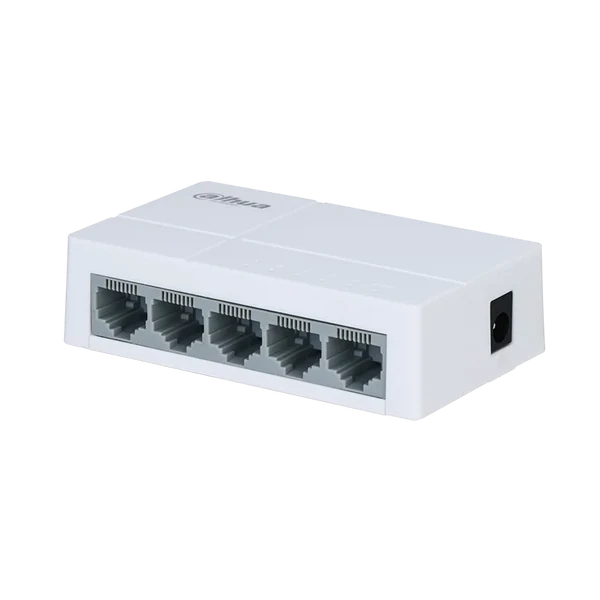 DAHUA SF1005L5 5-Port Unmanaged Ethernet Switch WITH 10/100 Mbps adaptive ports