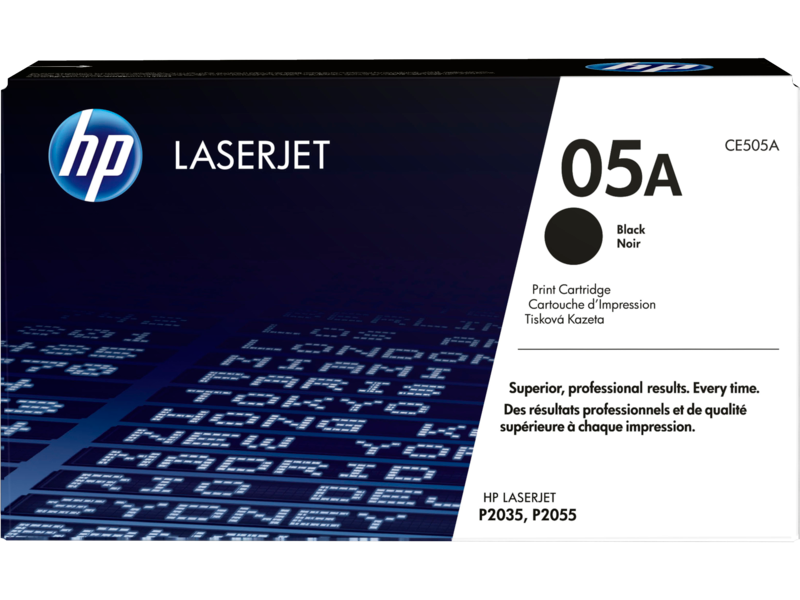 HP 05a Laserjet Cartridge - 05a Black CE505A