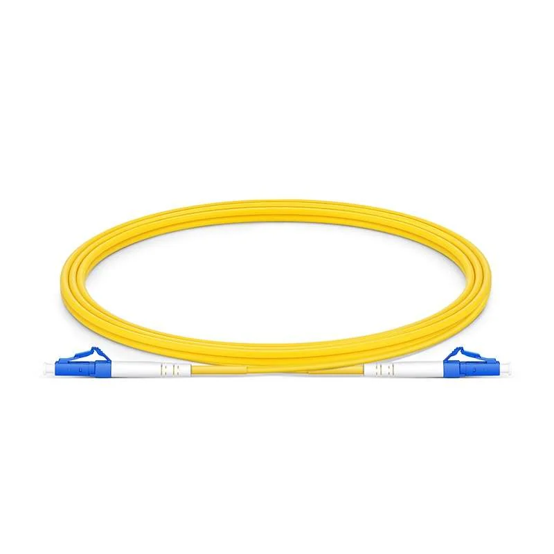 APC LC-LC 1M Simplex Fiber Patchcord SM