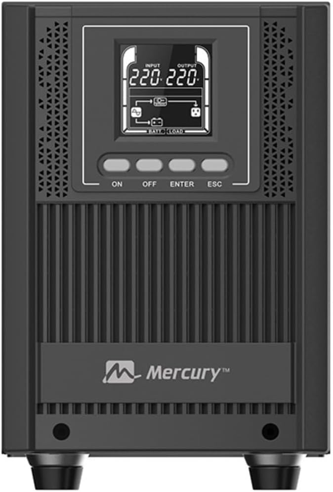 Mercury MPM 1K (0.9PF) 1KVA / 900W Online Double-Conversion Uninterruptible Power Supply (UPS)