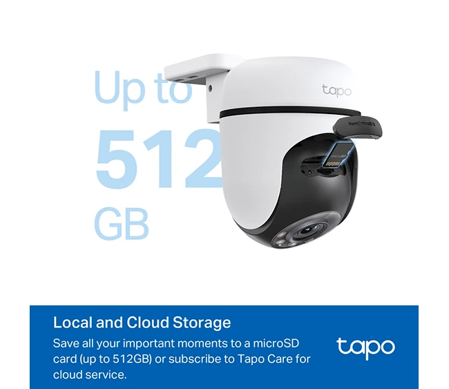TP-Link Outdoor Pan/Tilt Security WiFi Camera - TL-TAPO C500 thumbnail 3