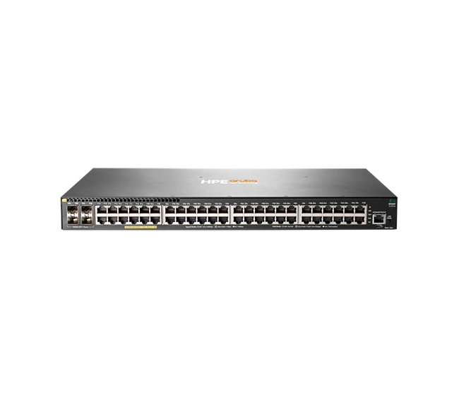 HPE Aruba Networking 2930F 48G PoE+ 4SFP+ TAA‑compliant Switch